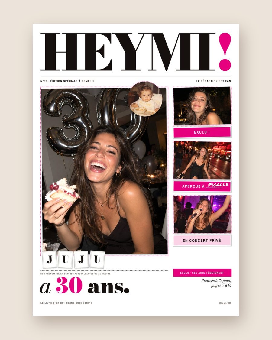 La couverture du Heymi! N°30 remplie